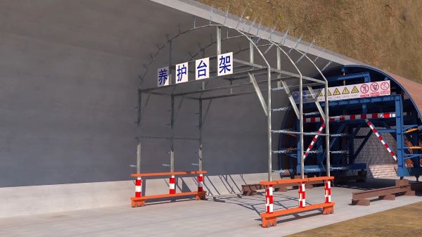 和龙市隧道施工动画制作公司 - 隧道施工工艺和施工方法 - 隧道施工汇报动画视频 - bim 工程施工动画